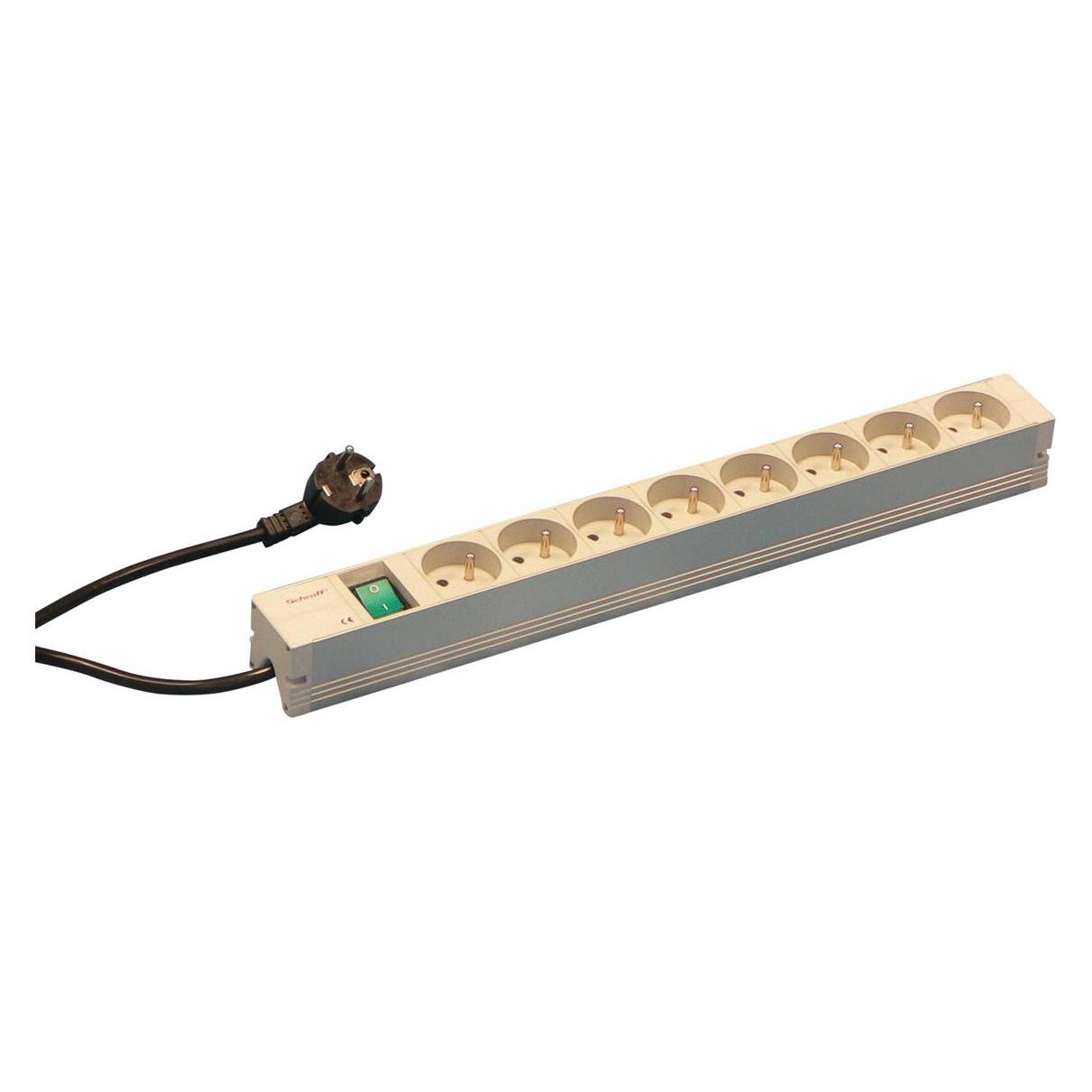 Schroff Multiple socket outlets 19Zoll (60110225)