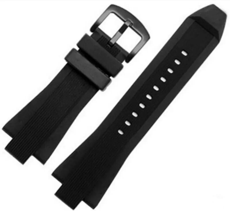 INF Bracelet de montre MK de Michael Kors Le noir