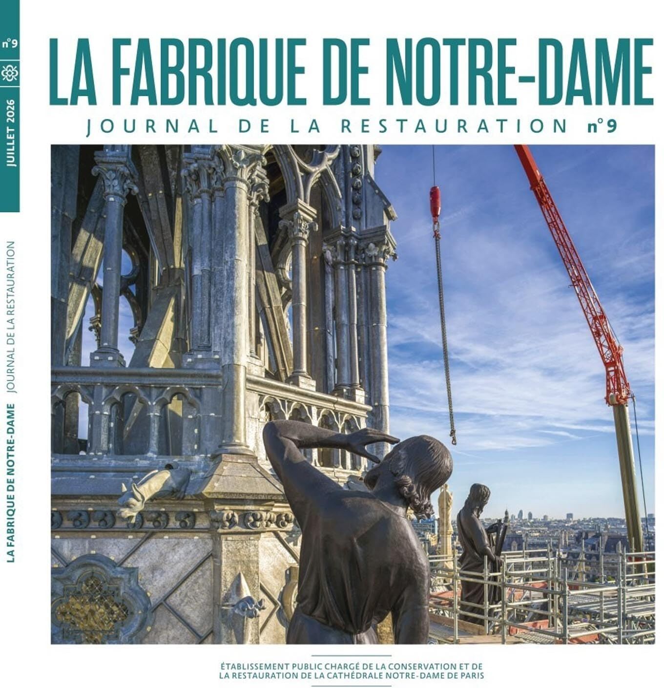 XXX - LA FABRIQUE DE NOTRE-DAME: JOURNAL DE LA RESTAURATION N°9 - Preis vom 10.10.2026 11:48:34 h