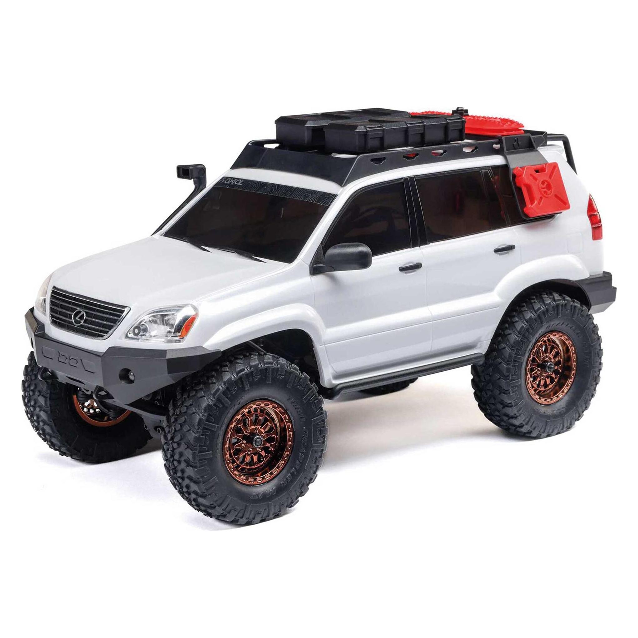 Axial Scale Crawler SCX24 Lexus GX470, Weiss RTR 1:24 (RTR Ready-to-Run) (AXI-1532T1)