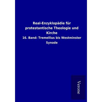 Real-Enzyklopädie für protestantische Theologie und Kirche, Taschenbuch von , BoD - Books on Demand
