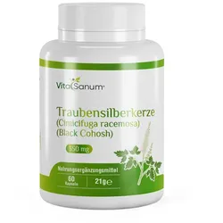 VitaSanum® -Traubensilberkerze (Black Cohosh) 350 mg 60 Kapseln