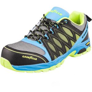 Goodyear Sicherheitsschuhe GYSHU1503, S1, Halbschuhe, Kunststoffkappe, Textilmaterial, Gr. 45