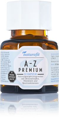 NaturaFit GmbH NATURAFIT A-Z Premium Kapseln 24.1 g 13704903
