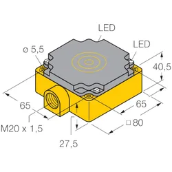 Turck Sensor NI40-CP80-FZ3X2/S97