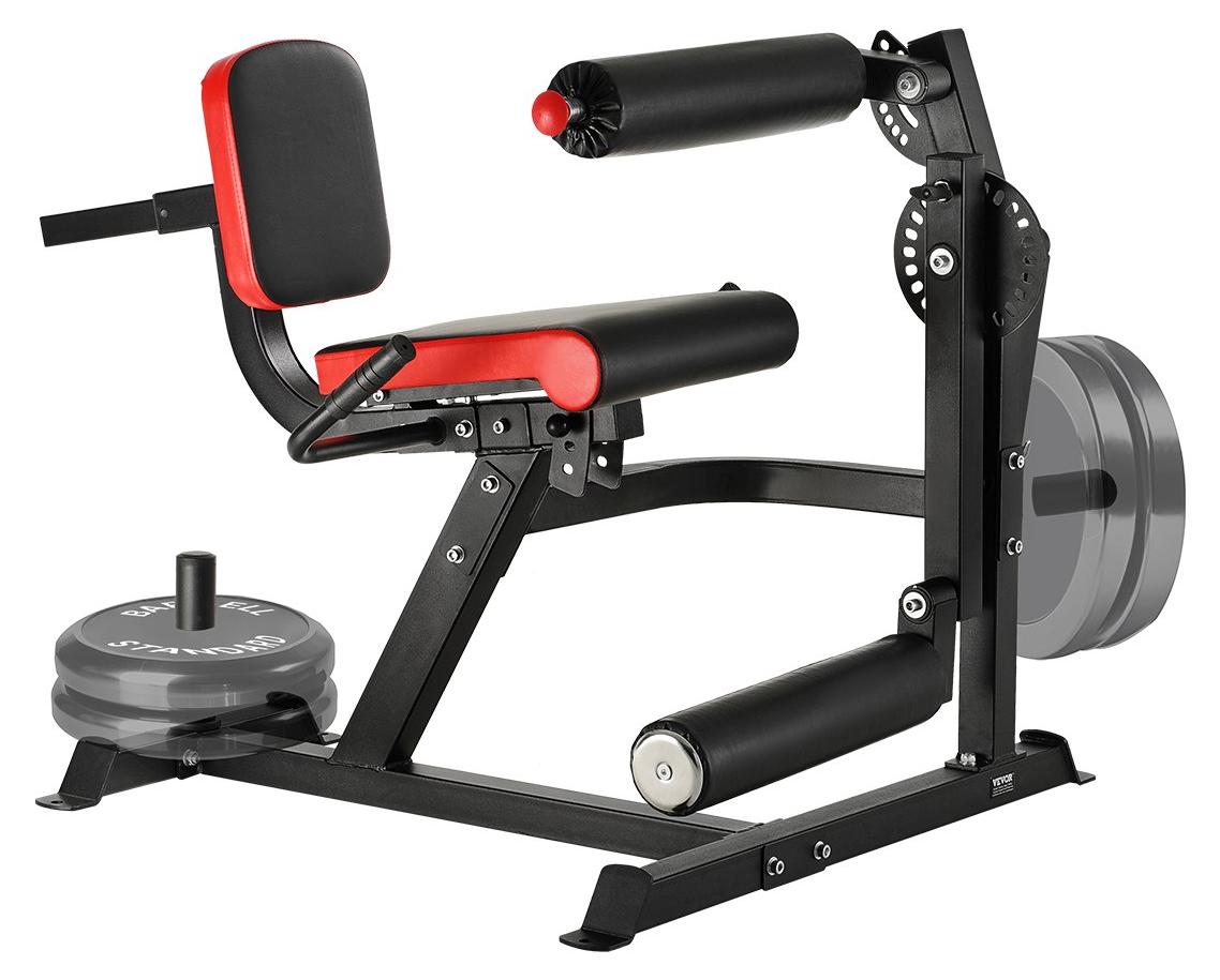 VEVOR Beinstrecker- und Beugemaschine, Sitzende Beindrehstreckung für Oberschenkel, Verstellbares Spezialgerät für Unterkörperübungen, Robuste Trainingsbank für das Home Gym, 317 kg Tragfähigkeit, Vielseitiges Training, Nicht faltbar
