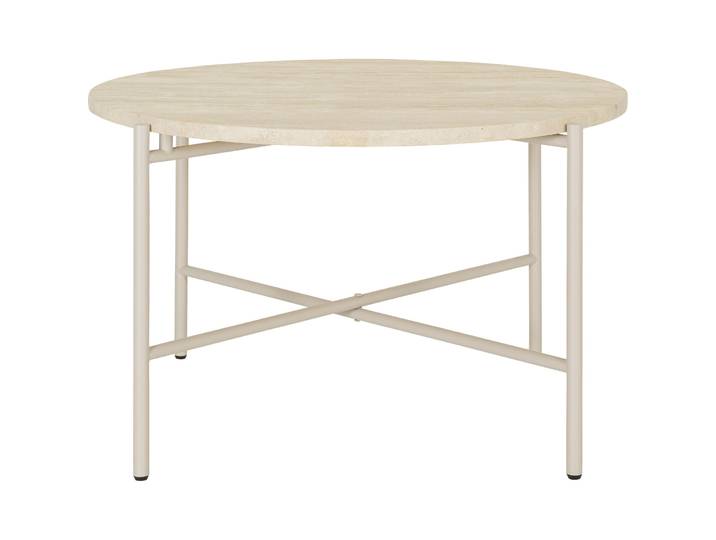 Beistelltisch - Farbe: beige - Material: Stein - 261