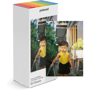 Polaroid Sofortbildfilm 6551 Hi Print x6, 10 x 15cm, weiß, 80 Blatt
