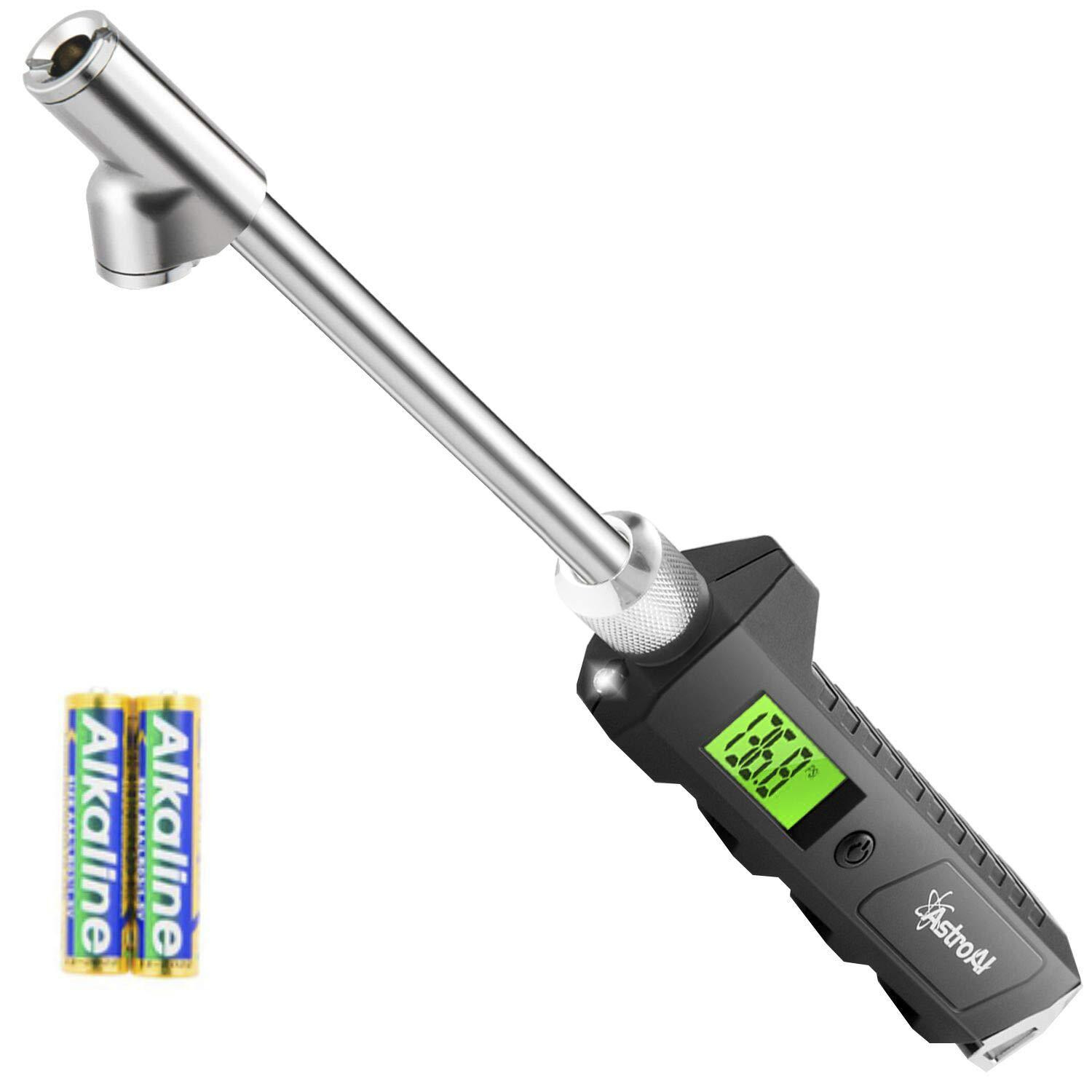 Selius Digitale Bandenspanningsmeter - Meetbereik 0-16 Bar - Roestvrij Staal