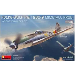 Mini art Focke-Wulf Fw 190D-9. Mimetall Prod. Basic Kit. Jagdgeschwader 301