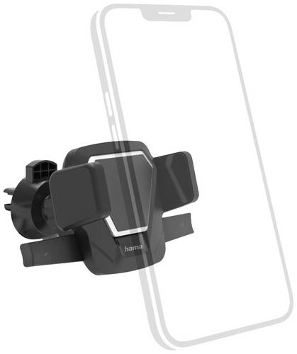 hama 00201509 Auto-Handyhalterung Easy Snap für Lüftung, 360 Grad drehbar, universal
