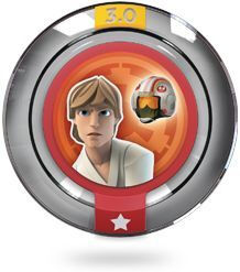 Disney Infinity 3.0 Power Disc Star Wars Rise Against the Empire-Luke Rebel Alliance Flight Suit (Diversen) Gebruikt