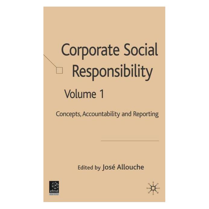 Palgrave Macmillan Uk Corporate Social Responsibility (Englisch, Hardcover, J. Allouche) (63373185)