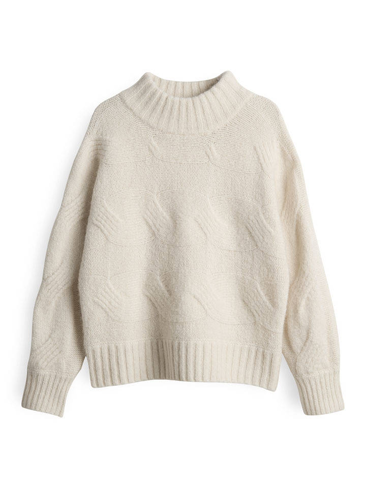 OPUS Pullover "Portree" in Creme - 40