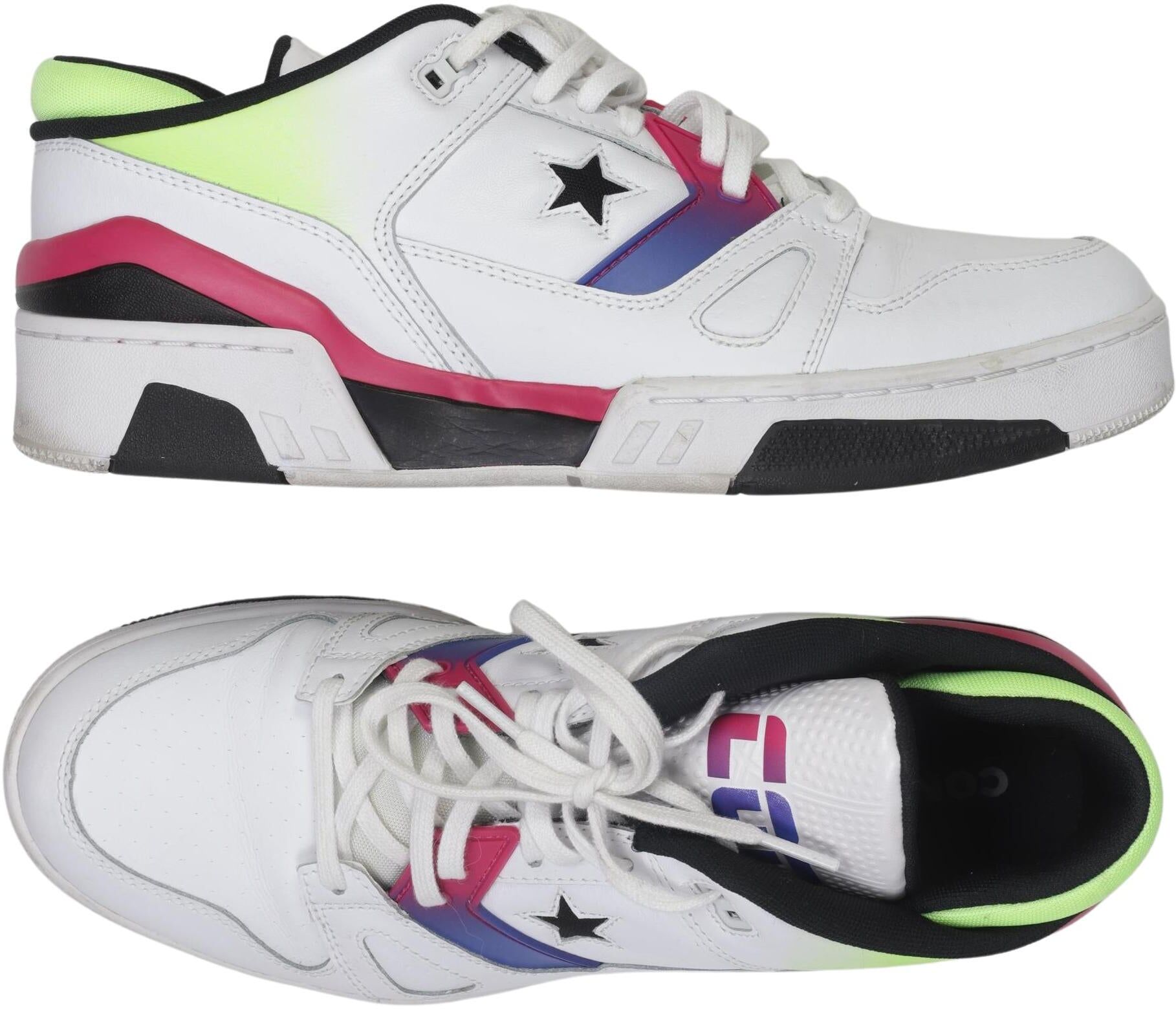 Converse Herren Sneaker, Neon, Gr. EU 44, Leder - Second Hand