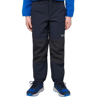 Outdoorhose JACK WOLFSKIN "RASCAL WINTER PANTS K", Mädchen, Gr. 104, Normalgrößen, blau (night, blau), Obermaterial: 92% Polyamid, 8% sonstige Fasern. Futter: 100% Polyester, Hosen Outdoorhose