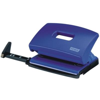 NOVUS Locher C216 Metall/Kunststoff 1,6mm (Blister) 16 Blatt blau