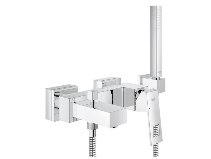 Eurocube Mitigeur monocommande 1/2 bain/douche, Chrome (23141000)