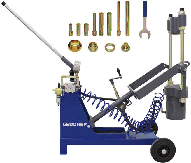 Gedore Presse pour axe de pivot 65t, jeu de douilles (3091600)
