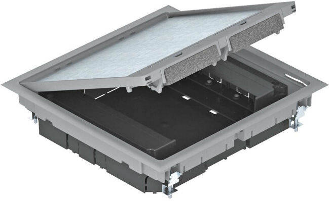 OBO Bettermann Boîtier de commande pour montage en gaine GES9 55U V 7011 (7405037)