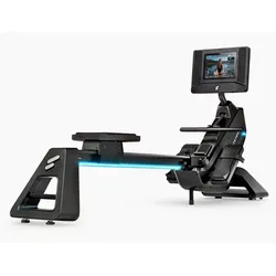 Sportstech Magnet-Rudergerät sRow, 360° 21.5"Display, Magnetwiderstand, App kompatibel, klappbar, Bluetooth Pulsgurten kompatibel, mit LED Beleuchtung