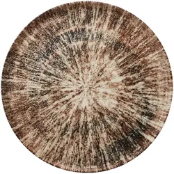 12x Teller Ø 26 cm RiNART Toledo Arid / braun Holzoptik