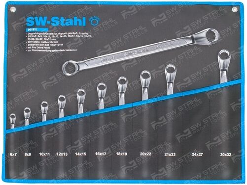 Swstahl Doppel-Ringschlüsselsatz 00181l