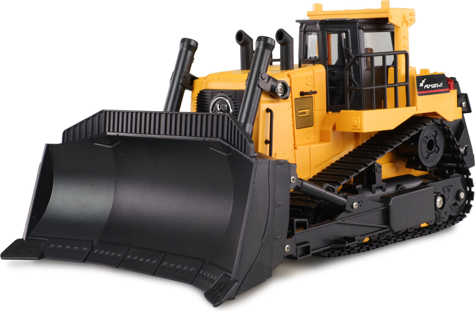 AMEWI RC Baustelle Planierraupe met 600mAh Li-Ion accu, geel