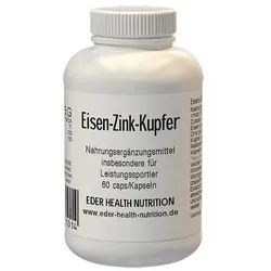 FE ZN CU Eisen Zink Kupfer Kapseln 60 St