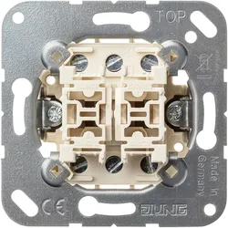 Jung Multi-Switch Doppeltaster mit 2x2 Schließern 532-4 U