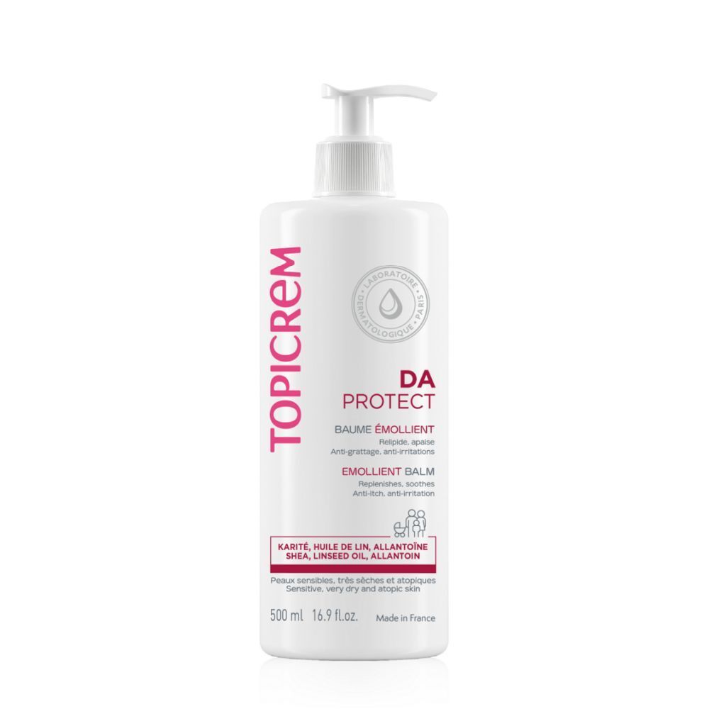 Topicrem DA Overvet Gelaat Lichaam ok Nlfrenesde 500 ml Balsam