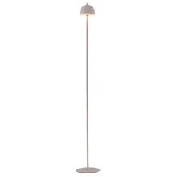 SCHÖNER WOHNEN-Kollektion Akku-Stehlampe Bellis Alu, Eisen, Stahl & Metall Beige Sand