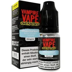 Vampire Vape Overdosed Dragonfruit Raspberry Grape NicSalt Liquid 10ml / 20mg