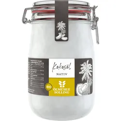 Bio Kokosöl EG-Bio 1 l | nativ Bügelglas