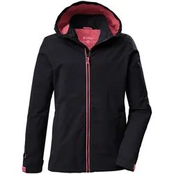 Killtec, Mädchen, Laufjacke, Kinder (152), Schwarz, 152