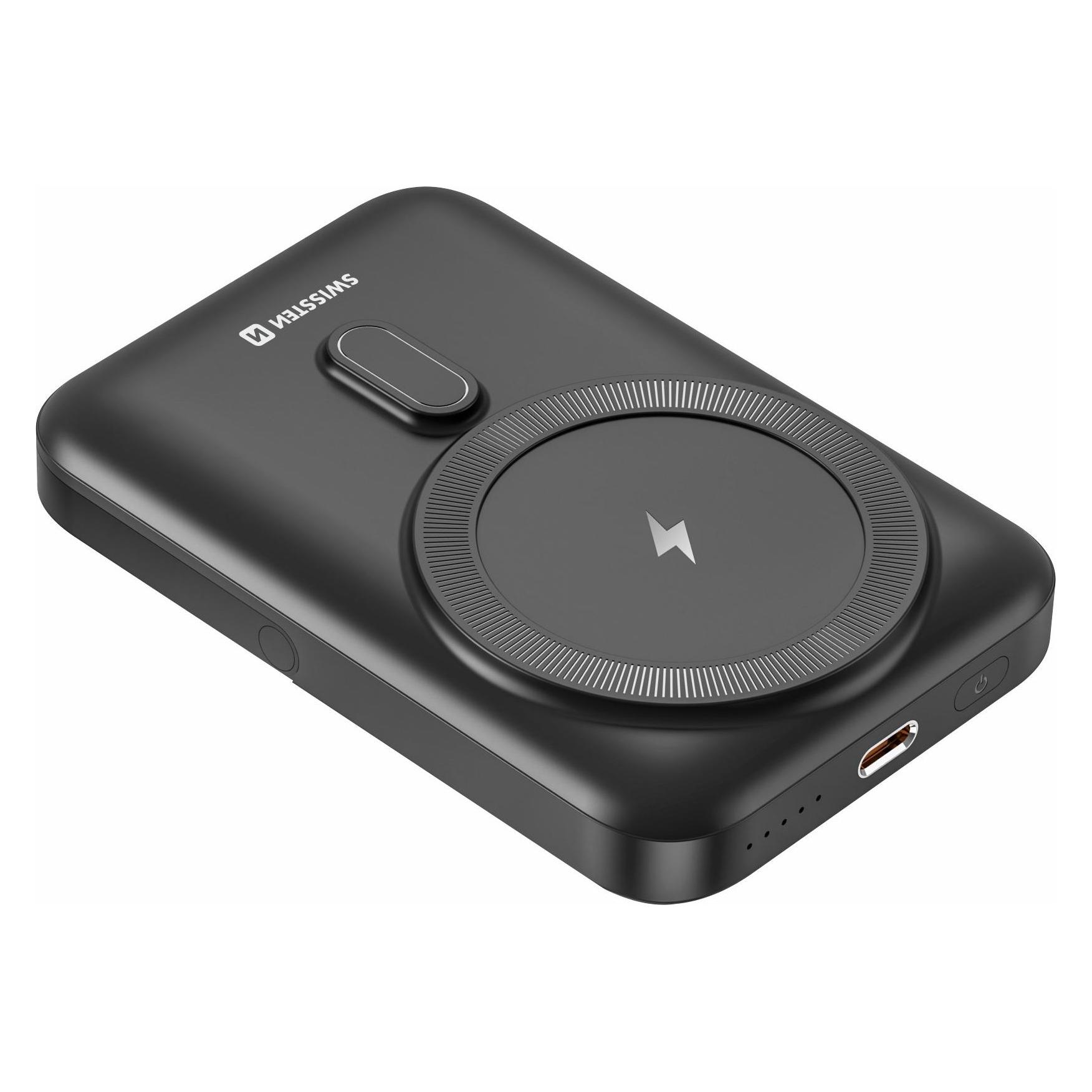 Swissten Power Bank PD 20W (Magsafe Compatible) 10000Mah (10000 mAh, 20 W, 38.50 Wh) (22013974)