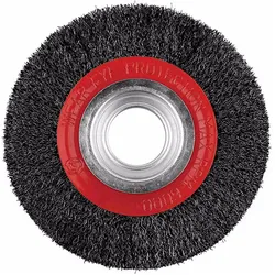 RS PRO, Bürstenwerkzeug, Stahl Schleifbürste Abgeschrägt, Ø 150mm