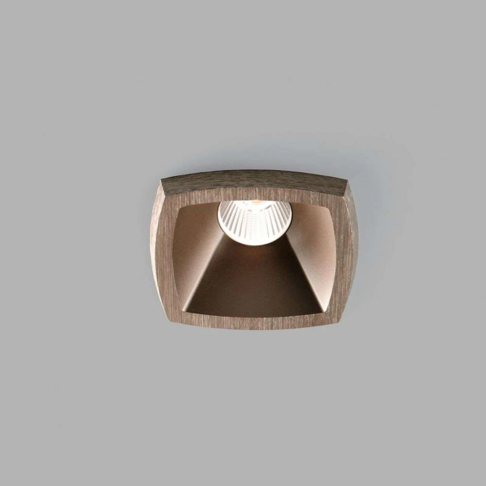 LIGHT-POINT Mirage 1+ Ingebouwde Spot 2700/3000K Rose Gold Rond Aluminium