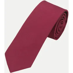 Krawatte aus Seide Rot