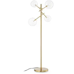 Ideal Lux Stehleuchte EQUINOXE PT4, 4xG4, Messing IDEA-290966