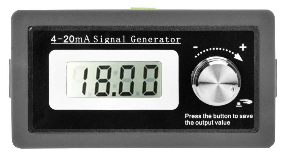 Dripio Signaalgenerator 4-20mA met LCD-display, nauwkeurigheid 0,01, B/D/H: 8 x 4,2 x 4,5 cm