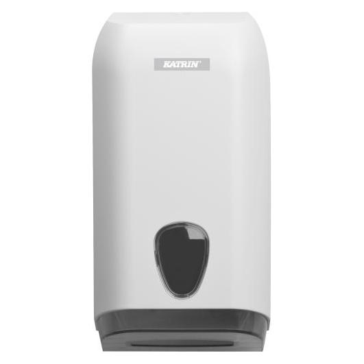 Katrin 92582 Toilettenpapierspender, gefaltet, Weiss (92582)