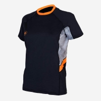 Aqualung - Rash Guard LS Shortsleve - Damen - Farbe: Schwarz/Grau - Größe: XS
