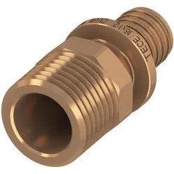 TECEflex Übergangsnippel Rotguss d= 32mmx11/4 AG