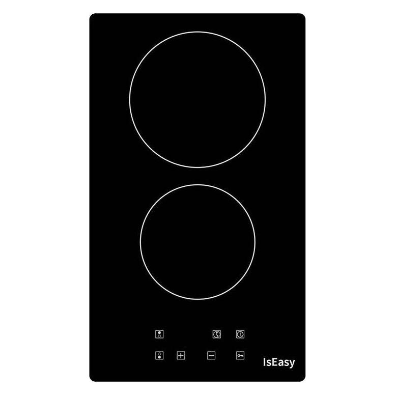 IsEasy T2V-01M Zwei-Zonen-Induktionsherd (51 cm, Elektrokochfeld) (T2V-01M)