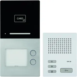 HHG, Klingel + Türsprechanlage, Set AS AP Audio 2-Fam + RFID + Bluetooth (Bluetooth, Kabelgebunden, RFID)