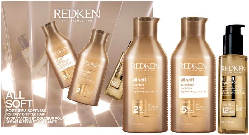 Redken All Soft coffret cadeau pour cheveux secs