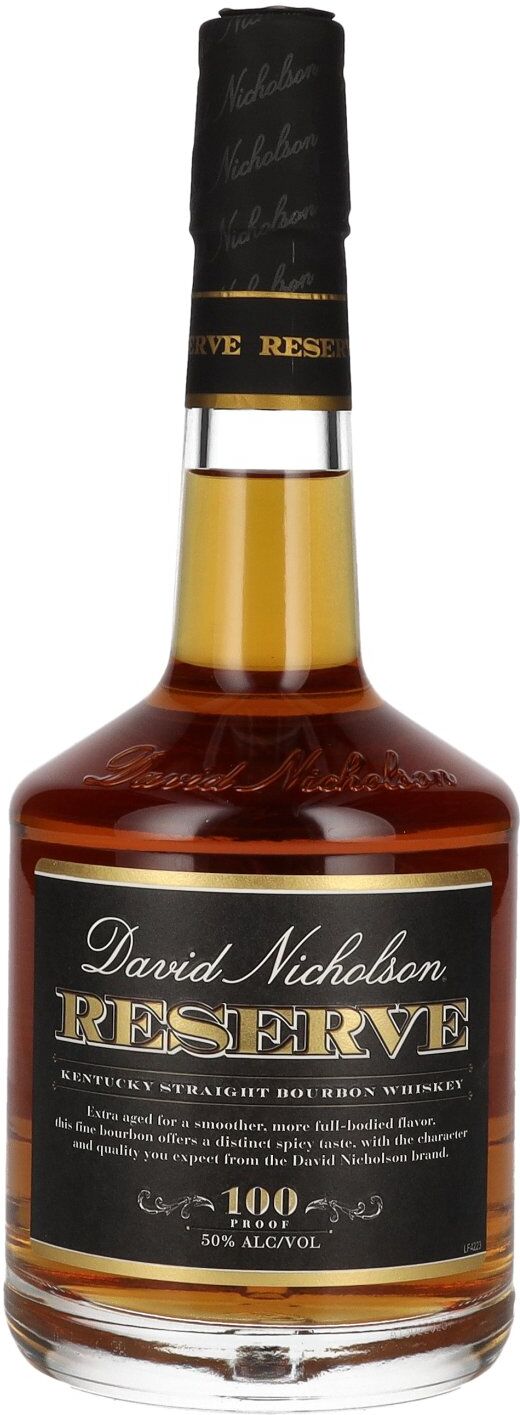 David Nicholson Bourbon David Nicholson RESERVE Kentucky Straight Bourbon Whiskey 50% Vol. 0,7l