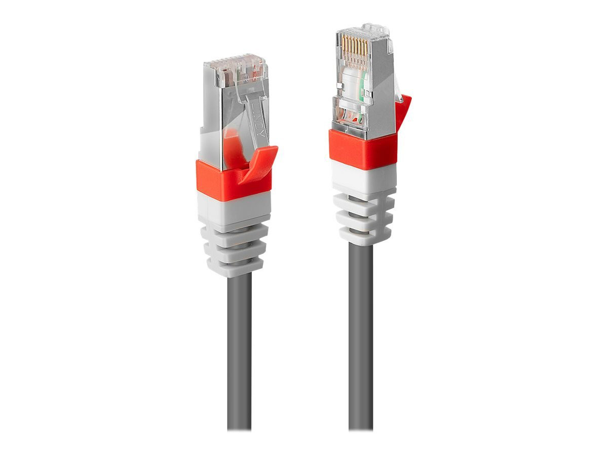 Lindy Cat6A Kabel, grijs, 7.50 m