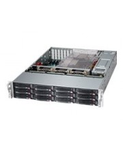 Supermicro SC826 BE1C4-R1K23LPB Rack einbaufähig 2U verbessertes erweitertes ATX SATA/SAS Hot-Swap 1200 Watt Schwarz (CSE-826BE1C4-R1K23LPB)